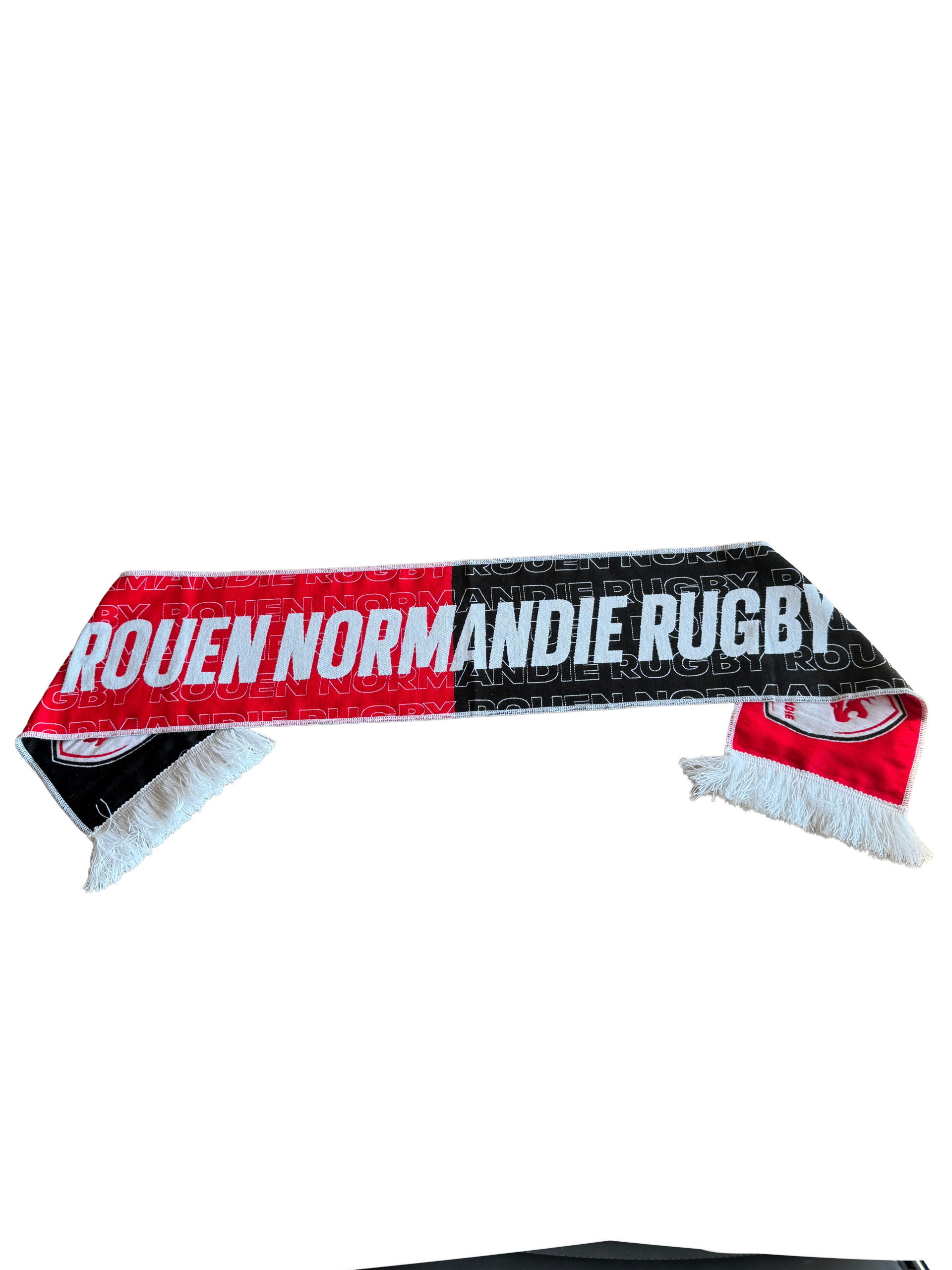 Écharpe Black Dragon’s Rouen R.H.E. 76 - Écharpe Vintage Ou De Supporter