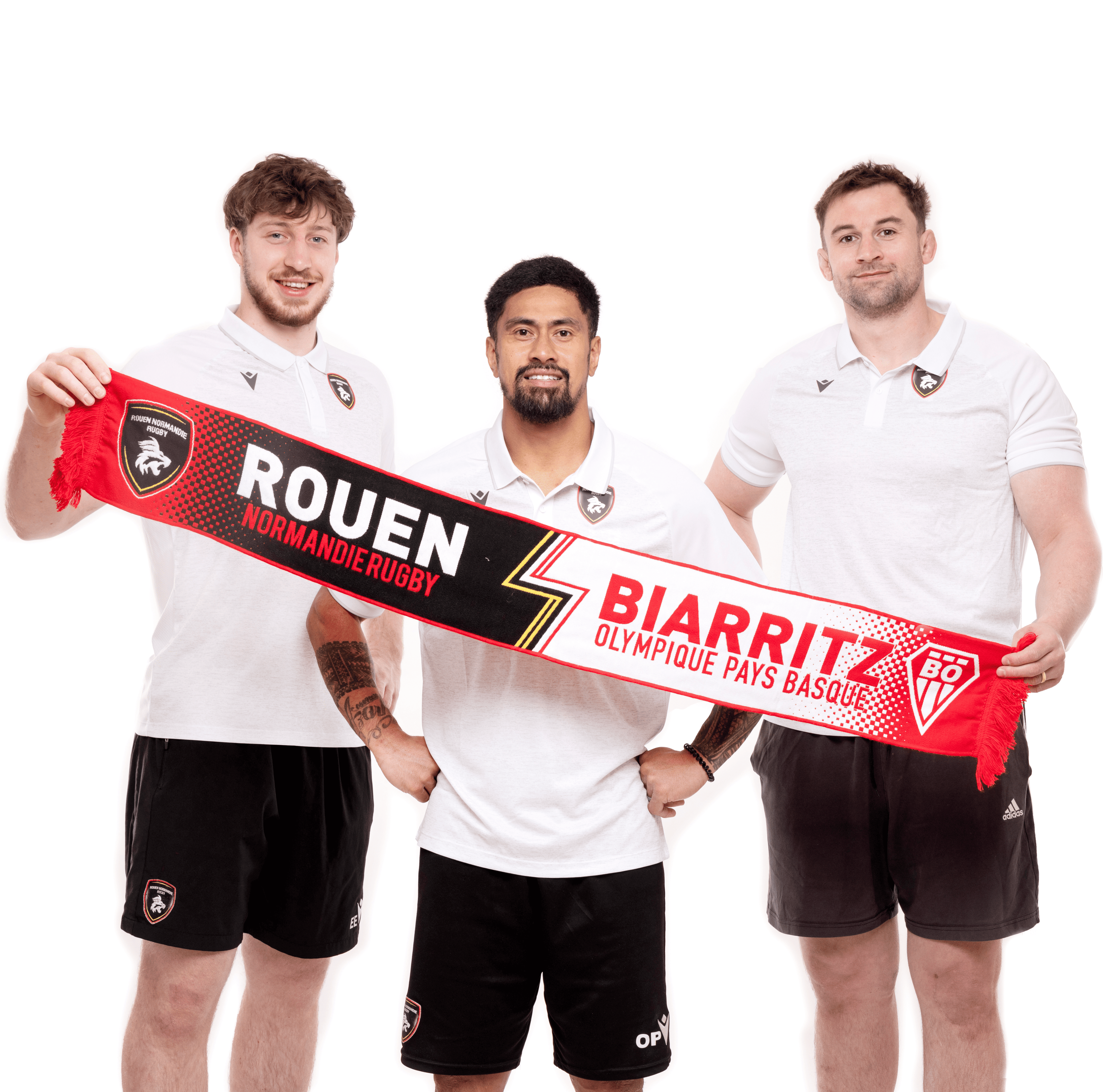 Echarpe RNR-BIARRITZ - Rouen Normandie Rugby