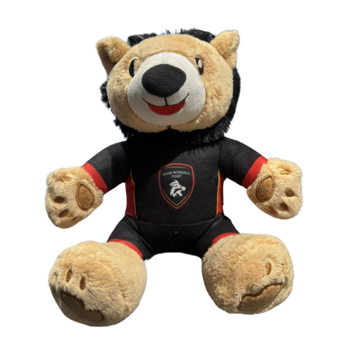 Peluche Officielle Rouen Normandie Rugby – Lion Mascotte - Rouen Normandie Rugby