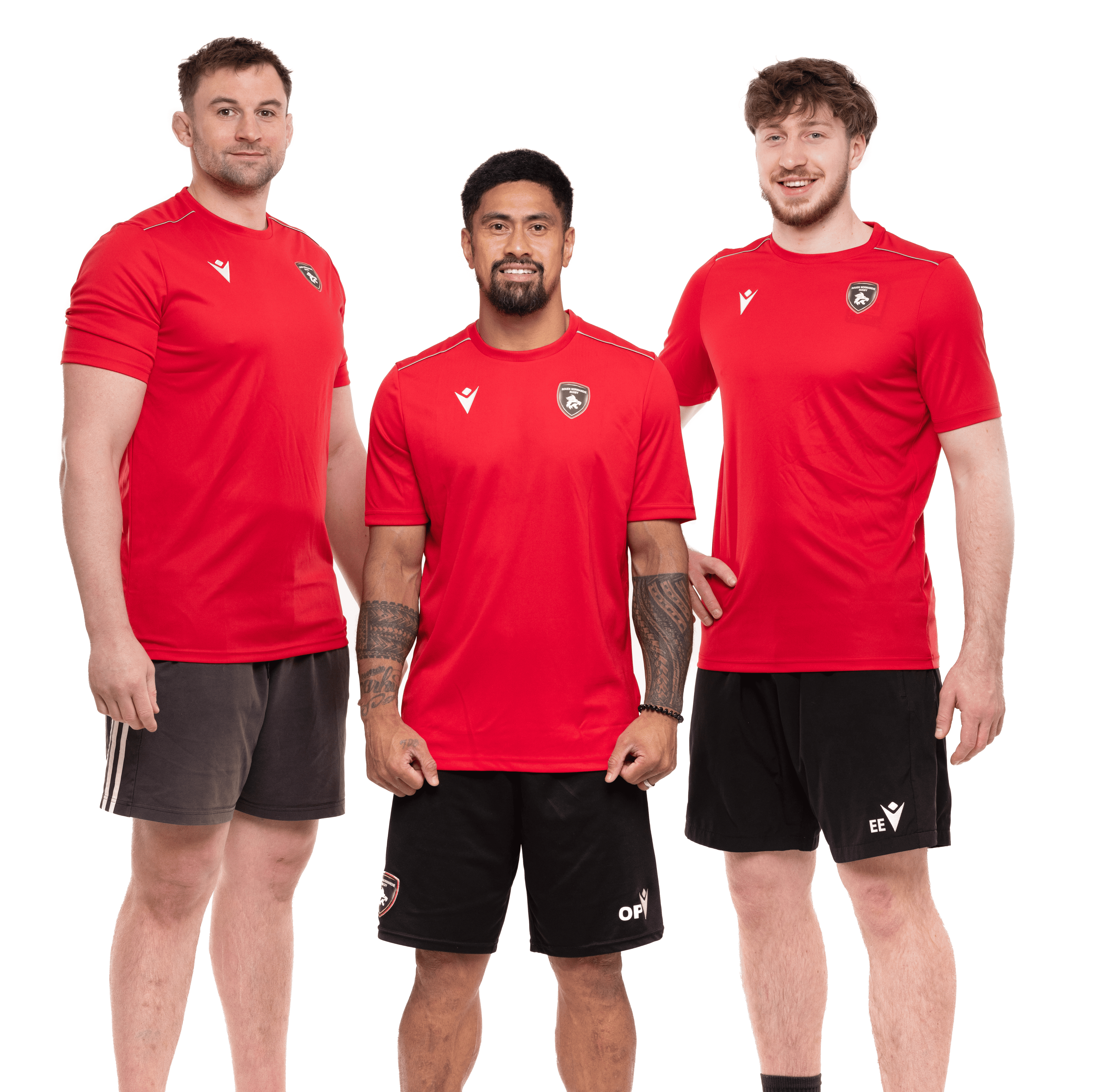 Maillot d'Entraînement Rouge Rouen Normandie Rugby – Macron - Rouen Normandie Rugby