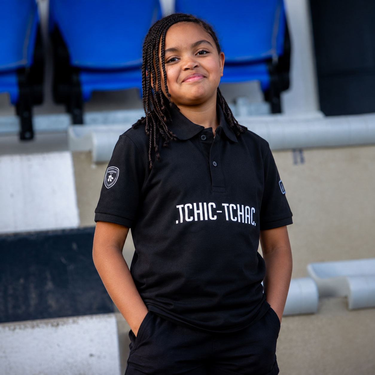 Polo manches courtes Tchic Tchac - Enfant - Rouen Normandie Rugby