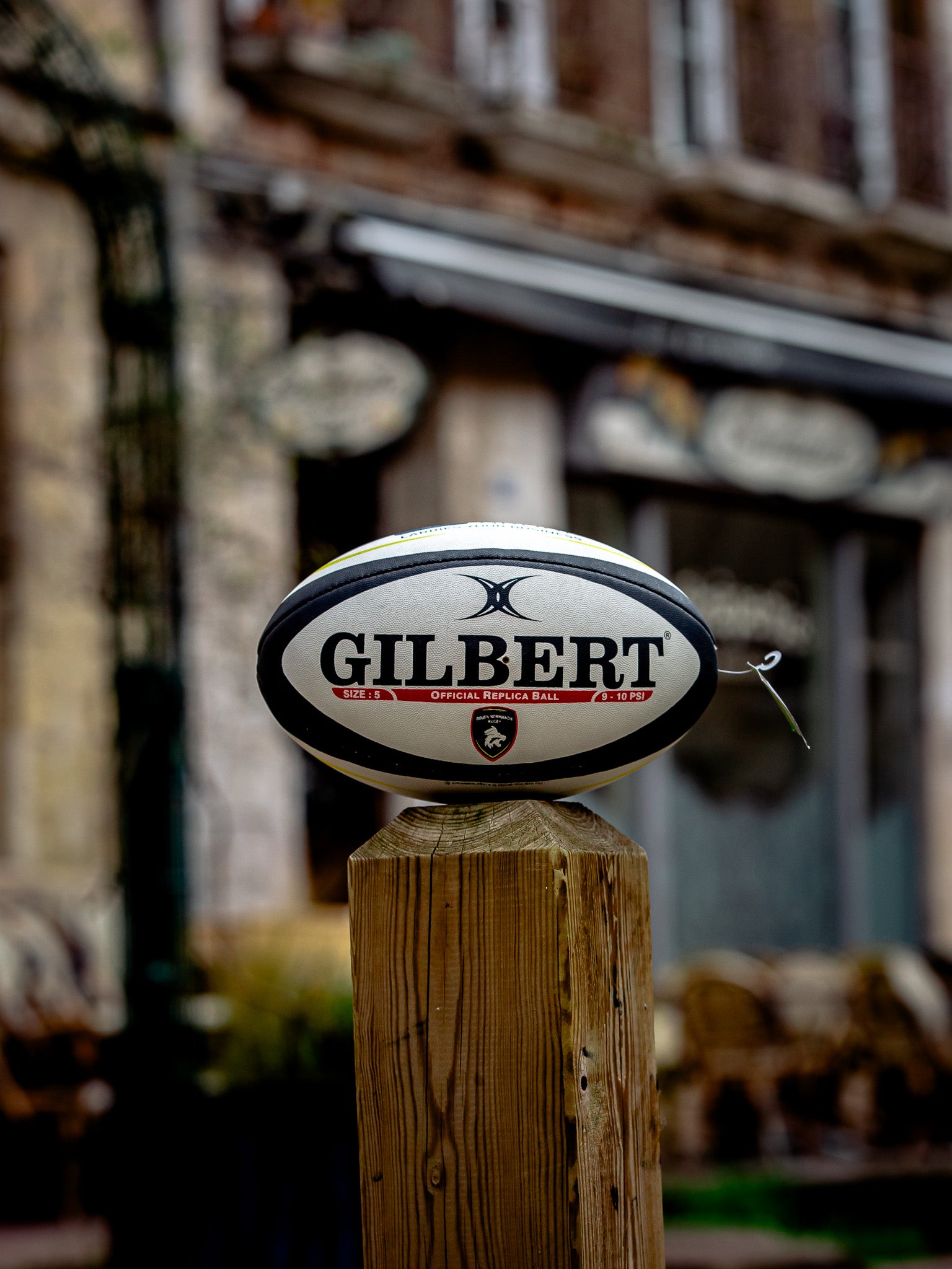 Ballon Replica RNR - Gilbert - Rouen Normandie Rugby