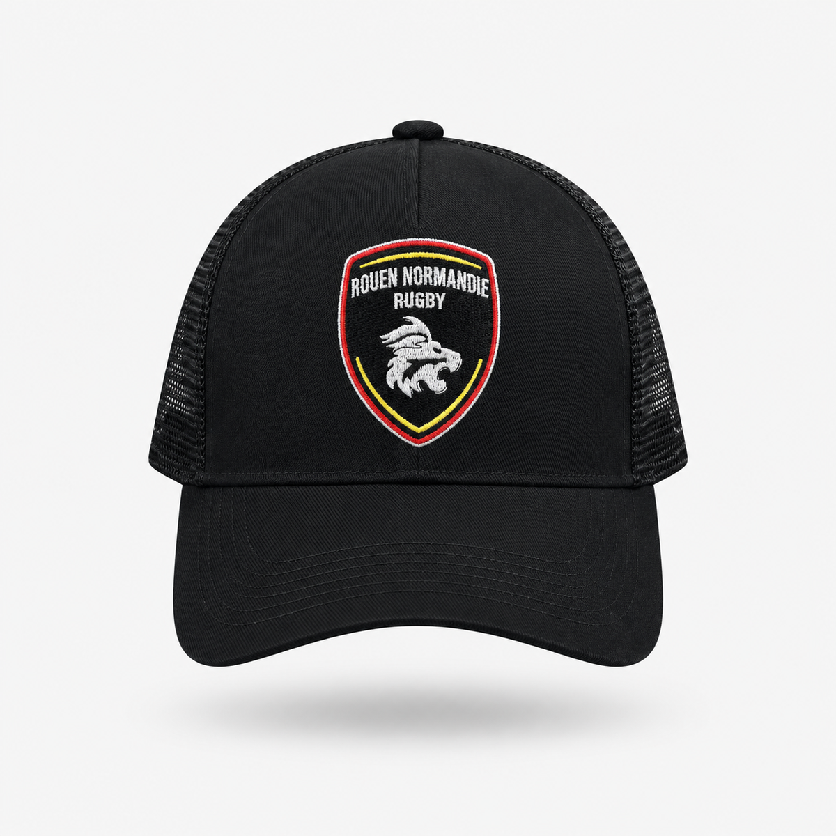 Casquette Trucker RNR Full Black - Rouen Normandie Rugby