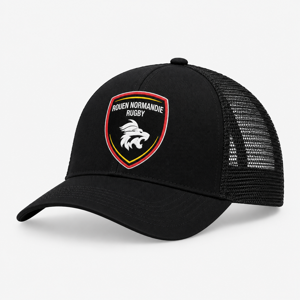 Casquette Trucker RNR Full Black - Rouen Normandie Rugby