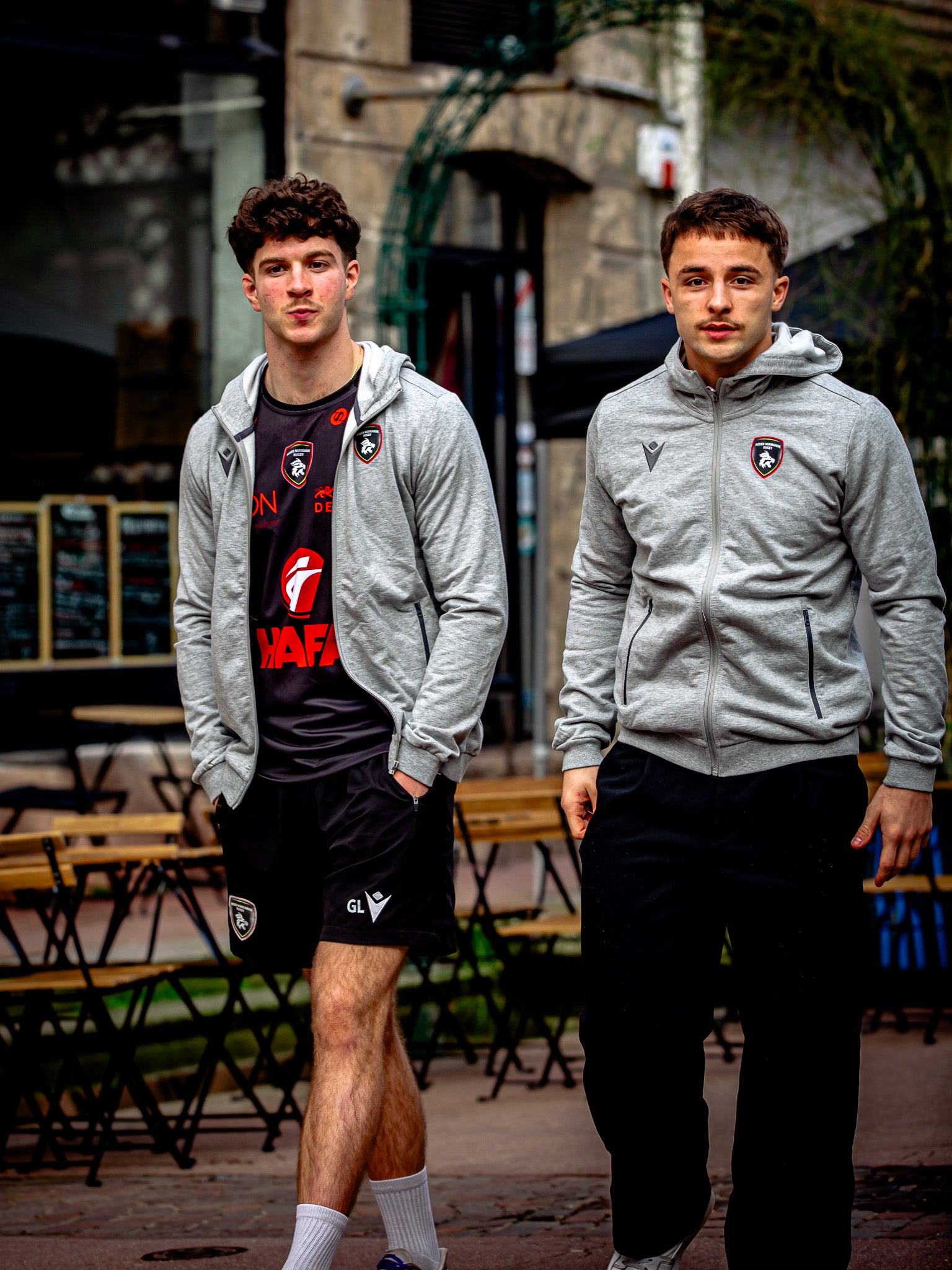 Veste Cello Grise Rouen Normandie Rugby - Rouen Normandie Rugby