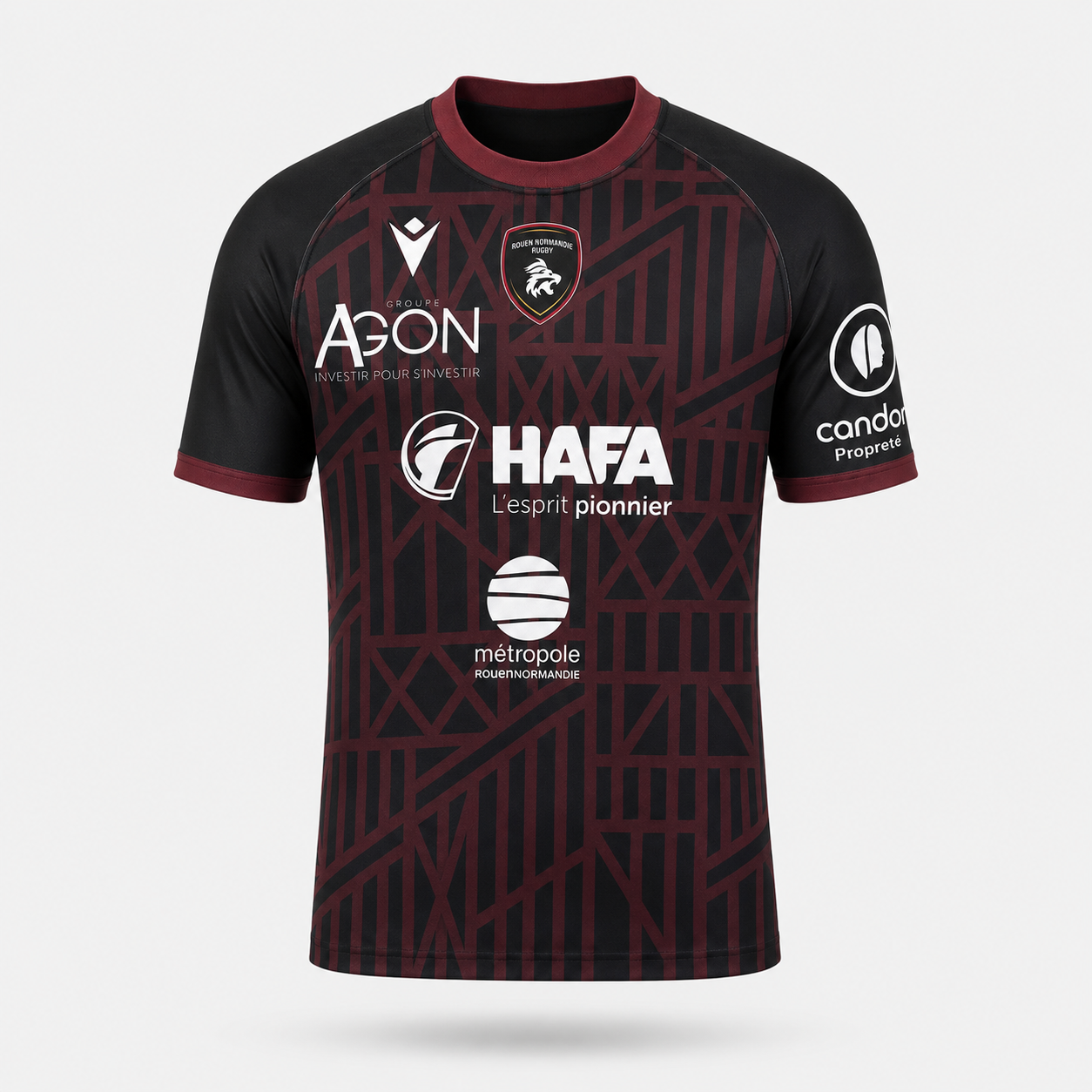 Maillot DOMICILE Replica 26/27 - Rouen Normandie Rugby