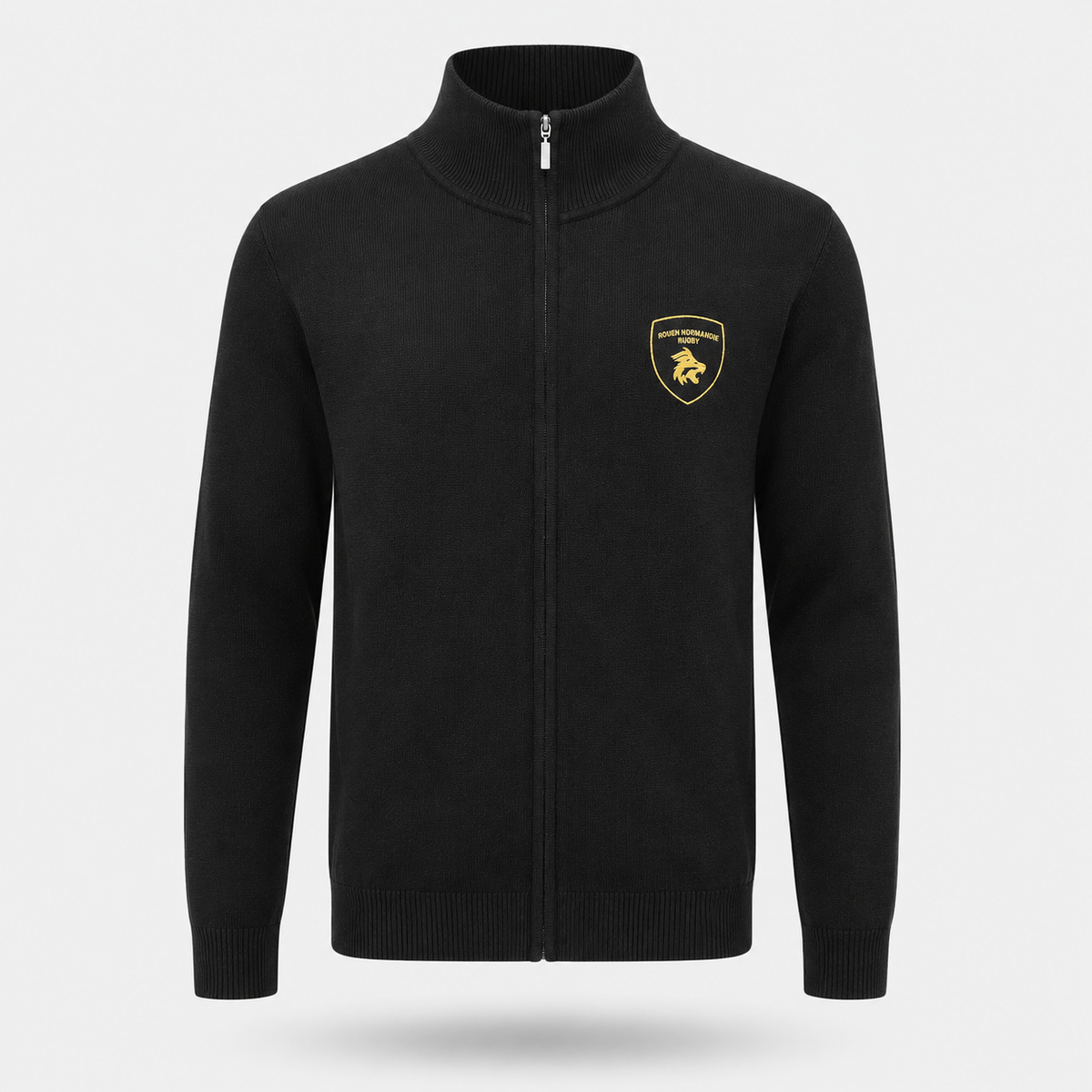 Cardigan Zippé - Rouen Normandie Rugby