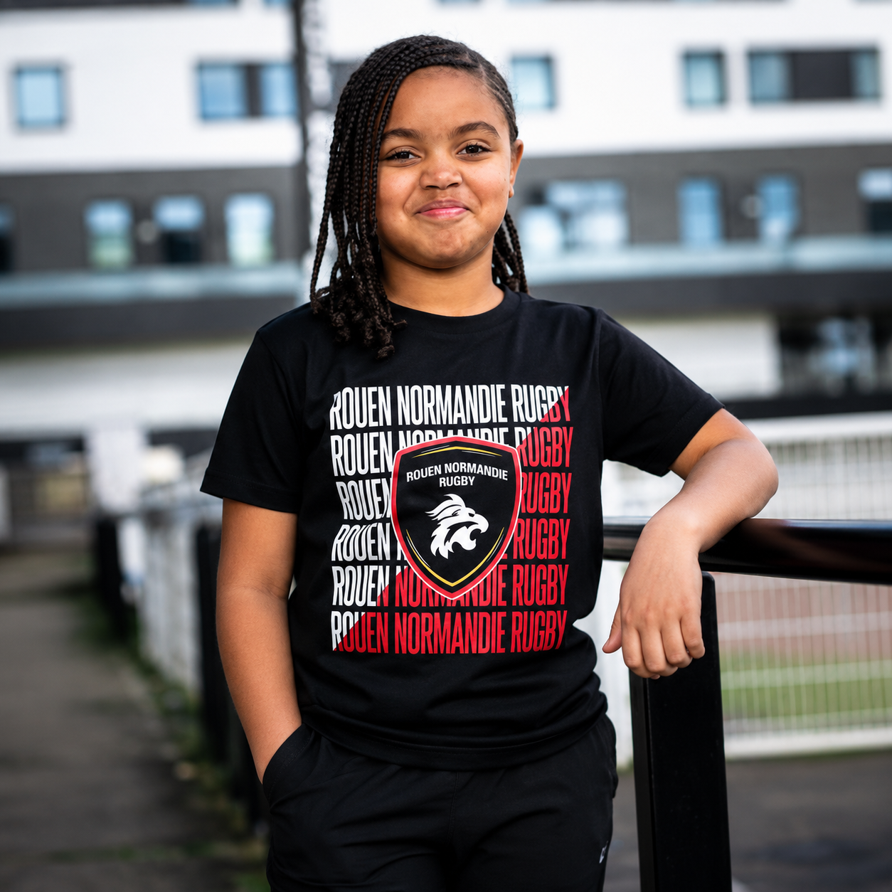 T-shirt RNR - Enfant - Rouen Normandie Rugby