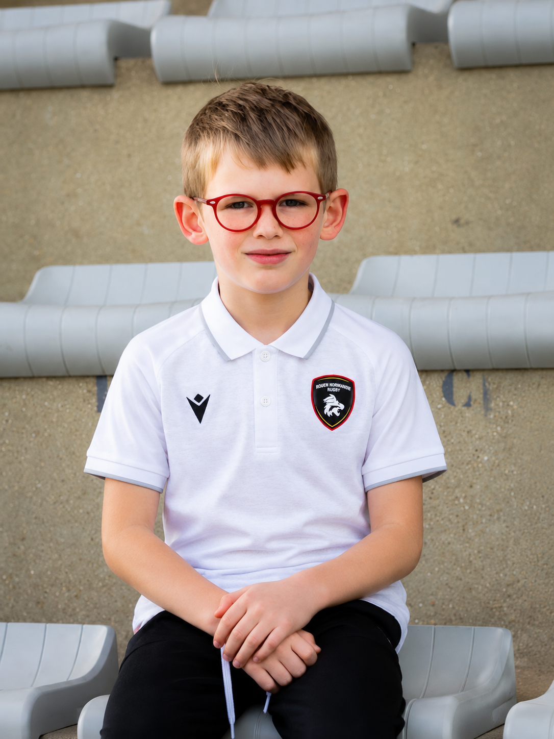 Polo TRAVEL 26/27 - Enfant - Rouen Normandie Rugby