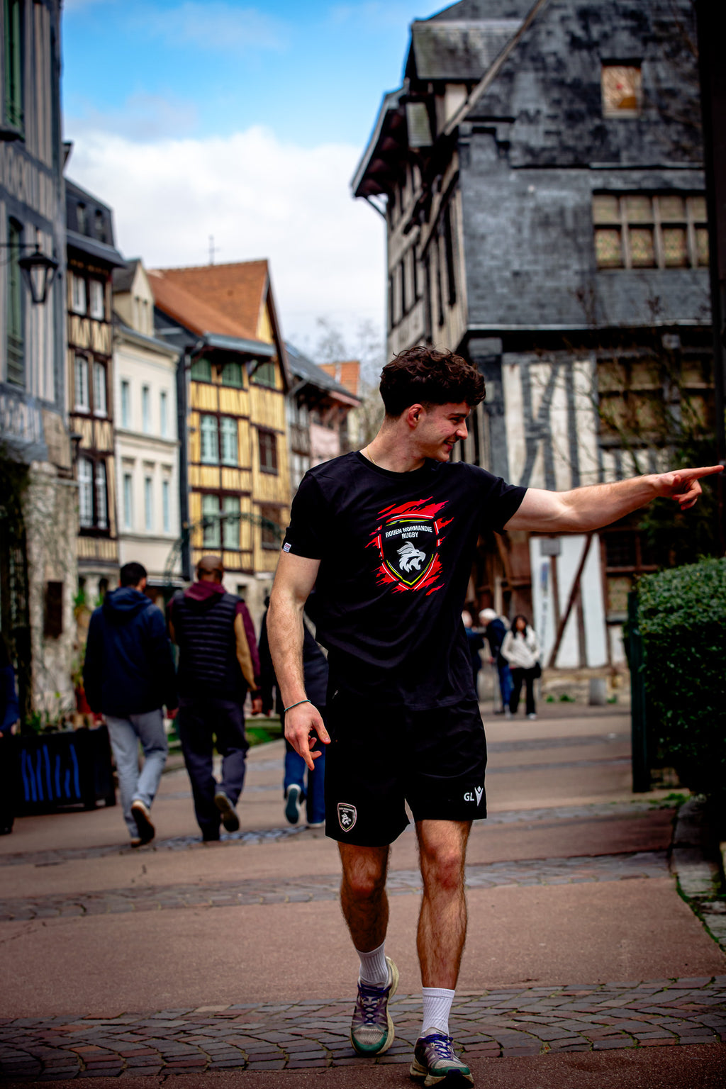 T-shirt Griffe - Rouen Normandie Rugby