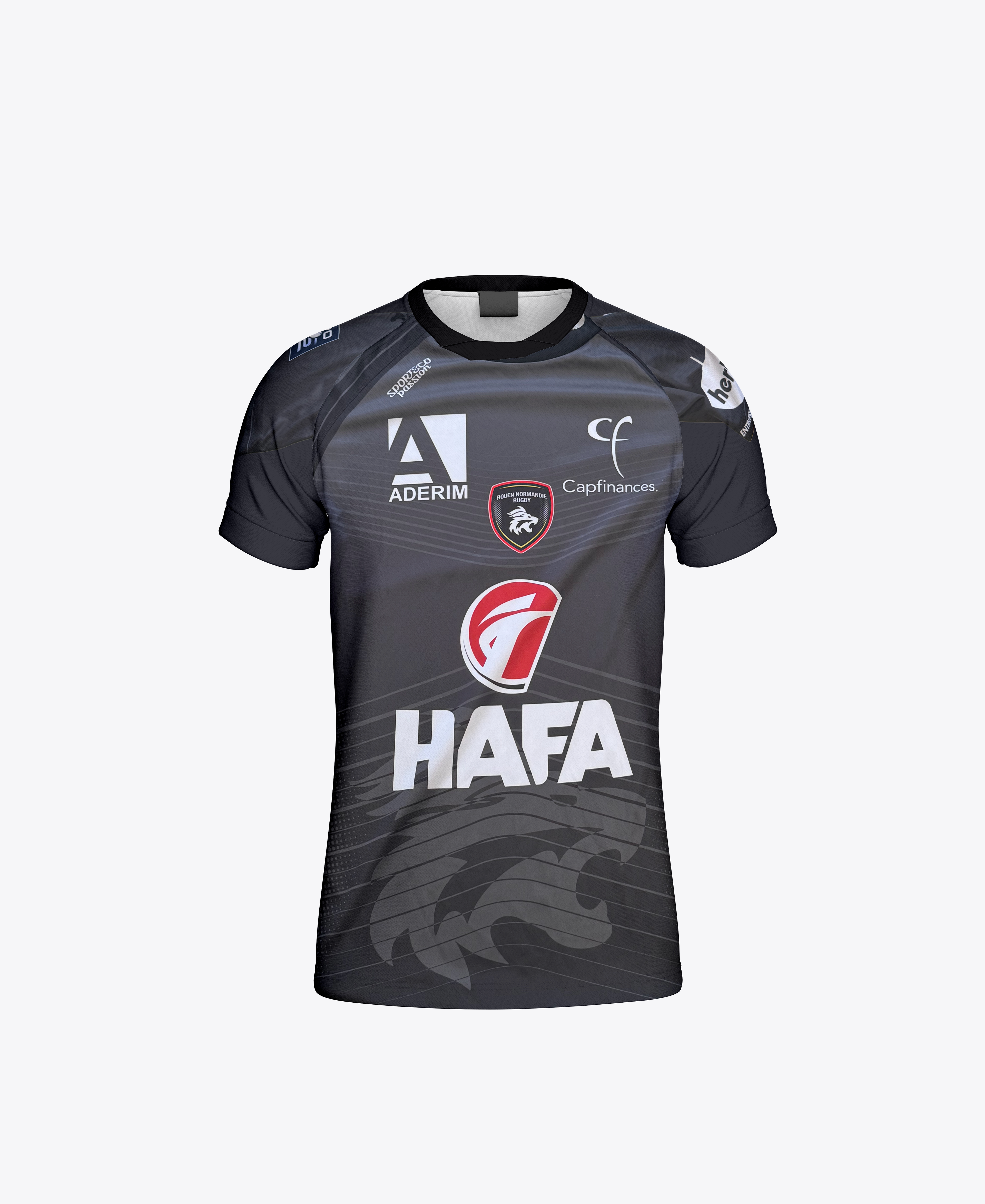 Maillot Domicile Rouen Normandie Rugby 2019-2020 – Edition Pro D2