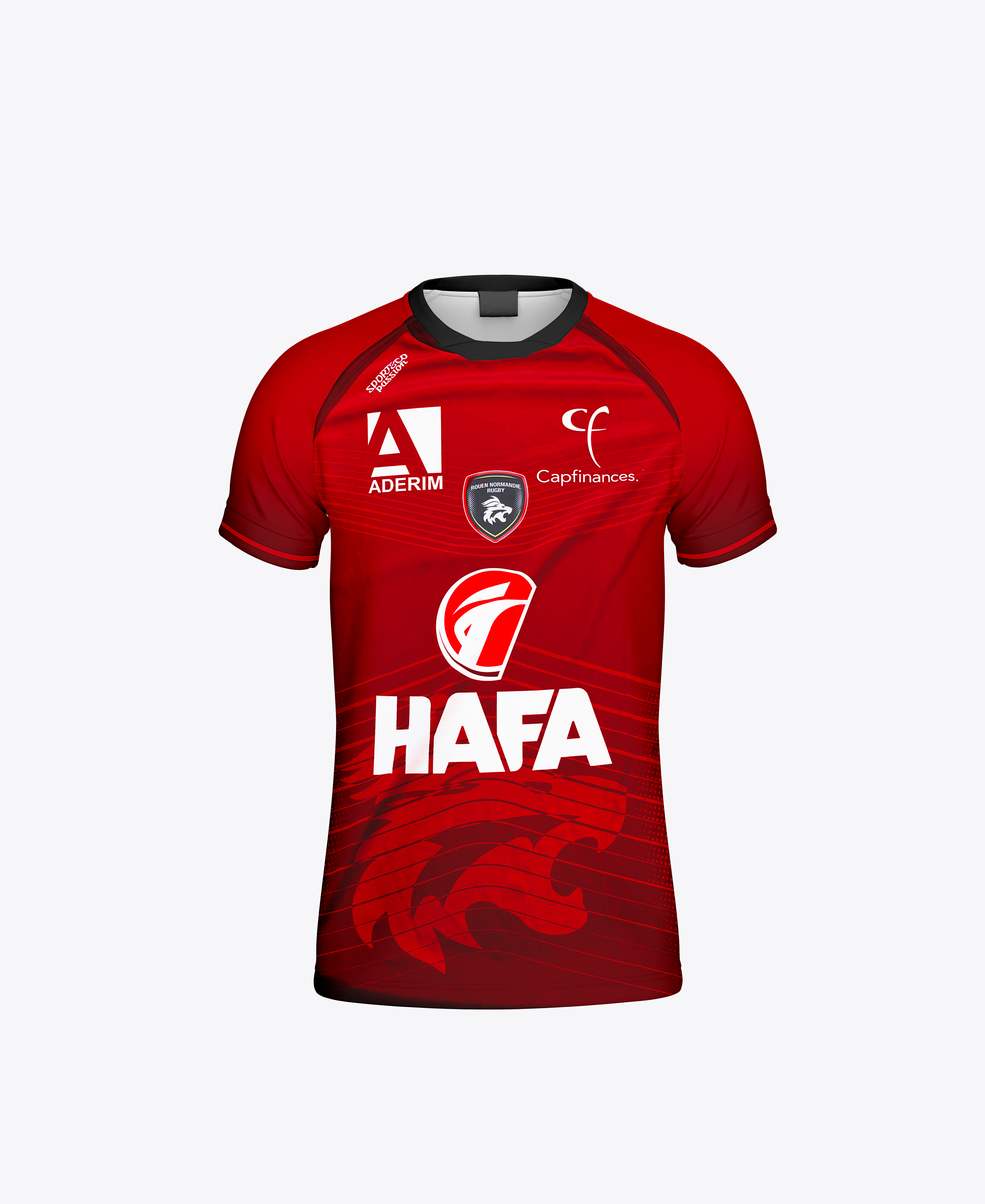 Maillot extérieur Rouen Normandie Rugby 2019-2020 – Edition Pro D2