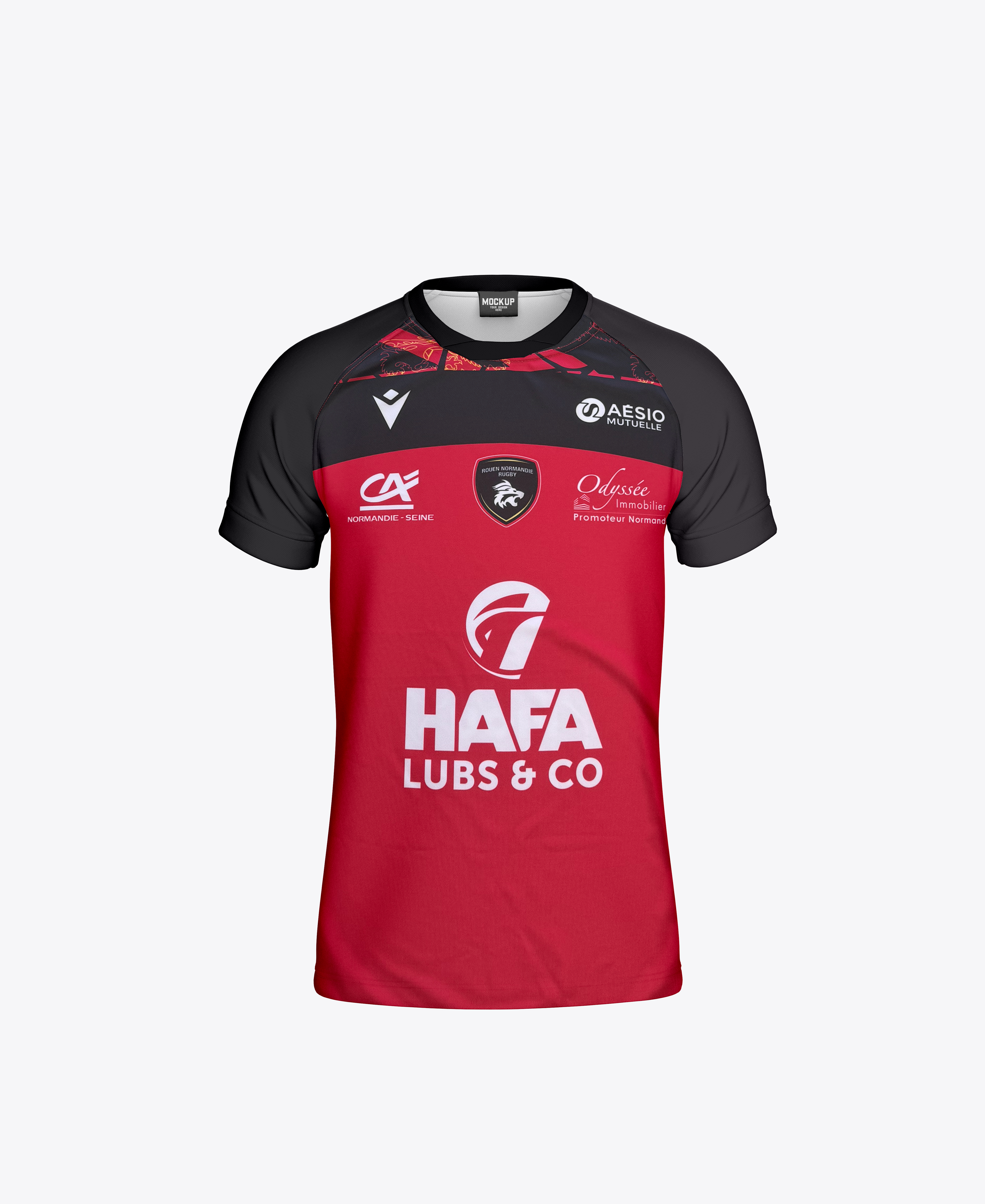 Maillot extérieur Rouen Normandie Rugby 2021-2022 – Edition Pro D2