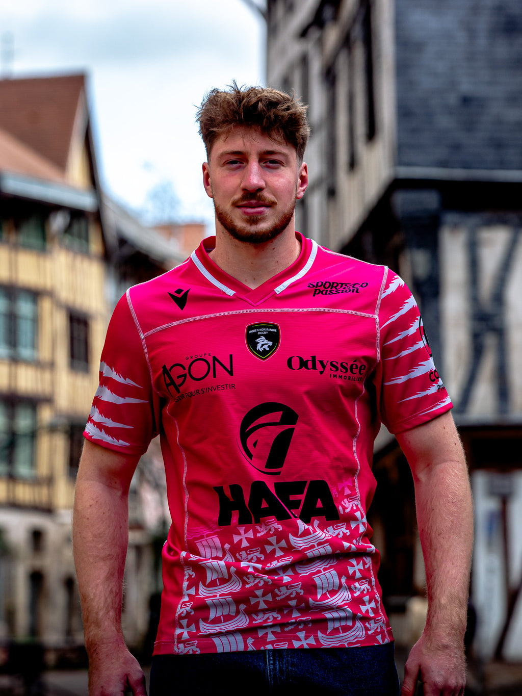 MAILLOT OCTOBRE ROSE 25-26 - Rouen Normandie Rugby