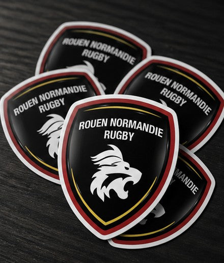 Mini Sticker RNR - Rouen Normandie Rugby