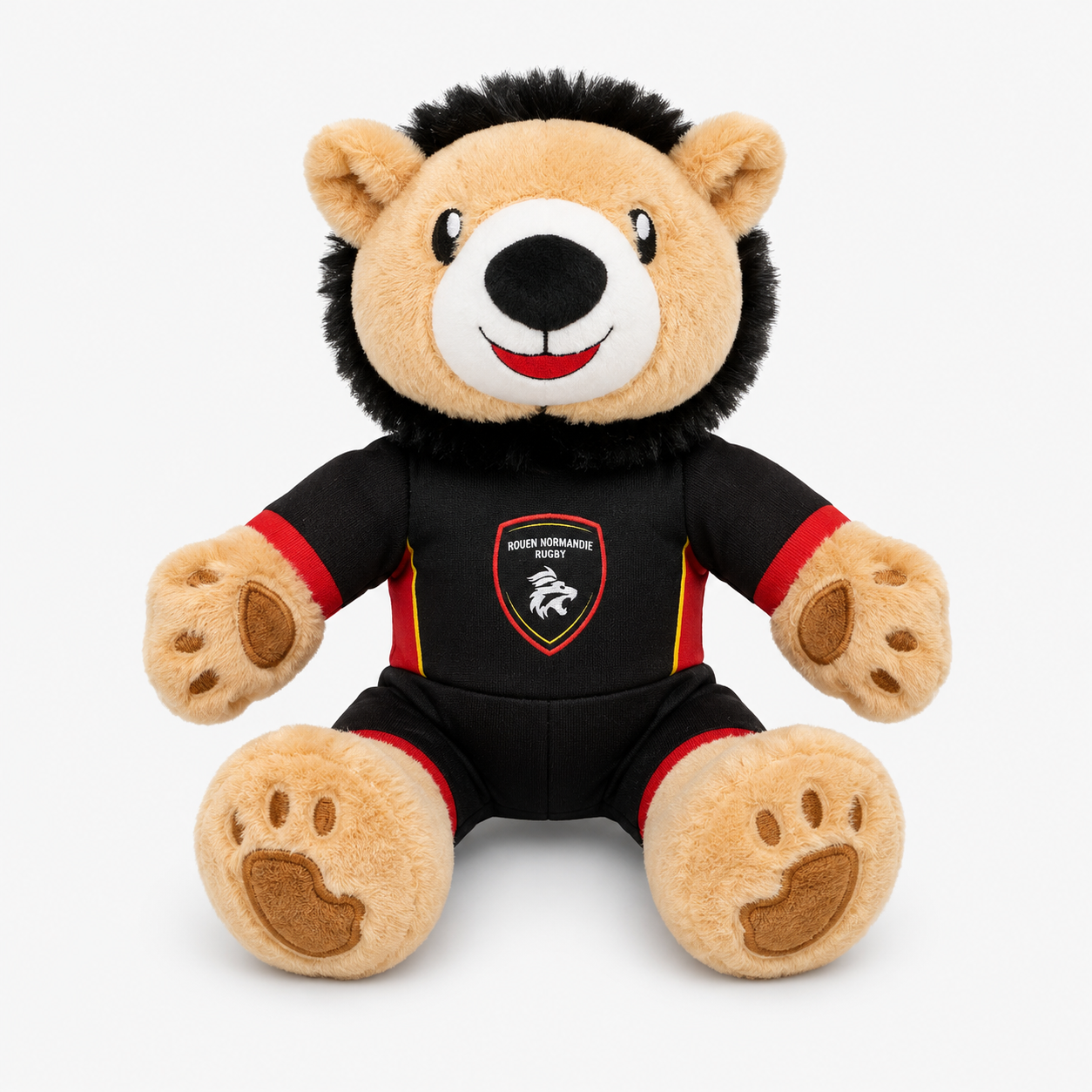 Peluche – Lion Mascotte - Rouen Normandie Rugby