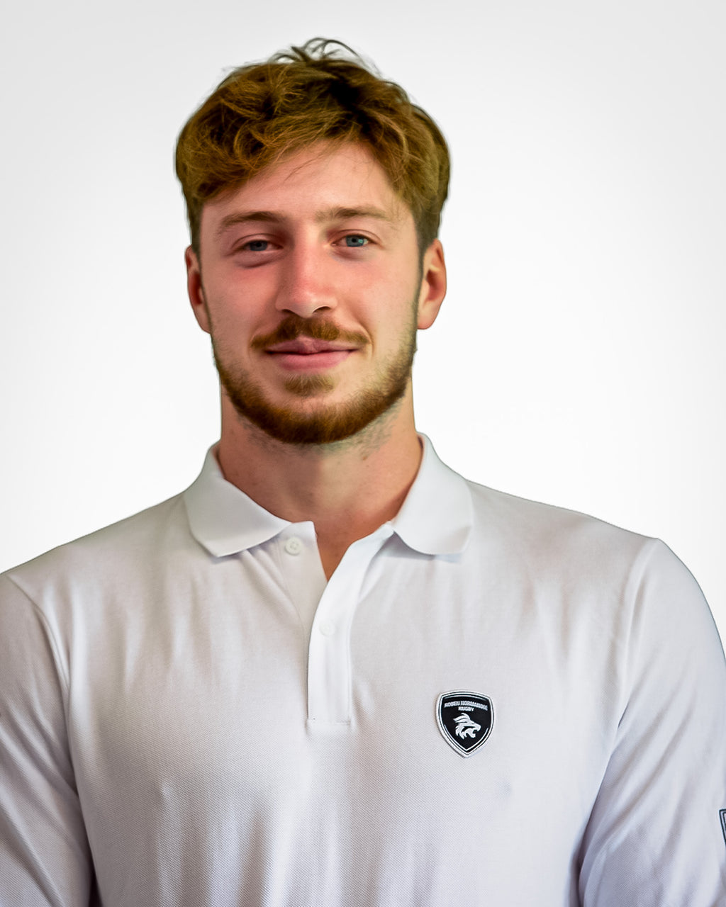 Polo Blanc Manches Longues - Rouen Normandie Rugby