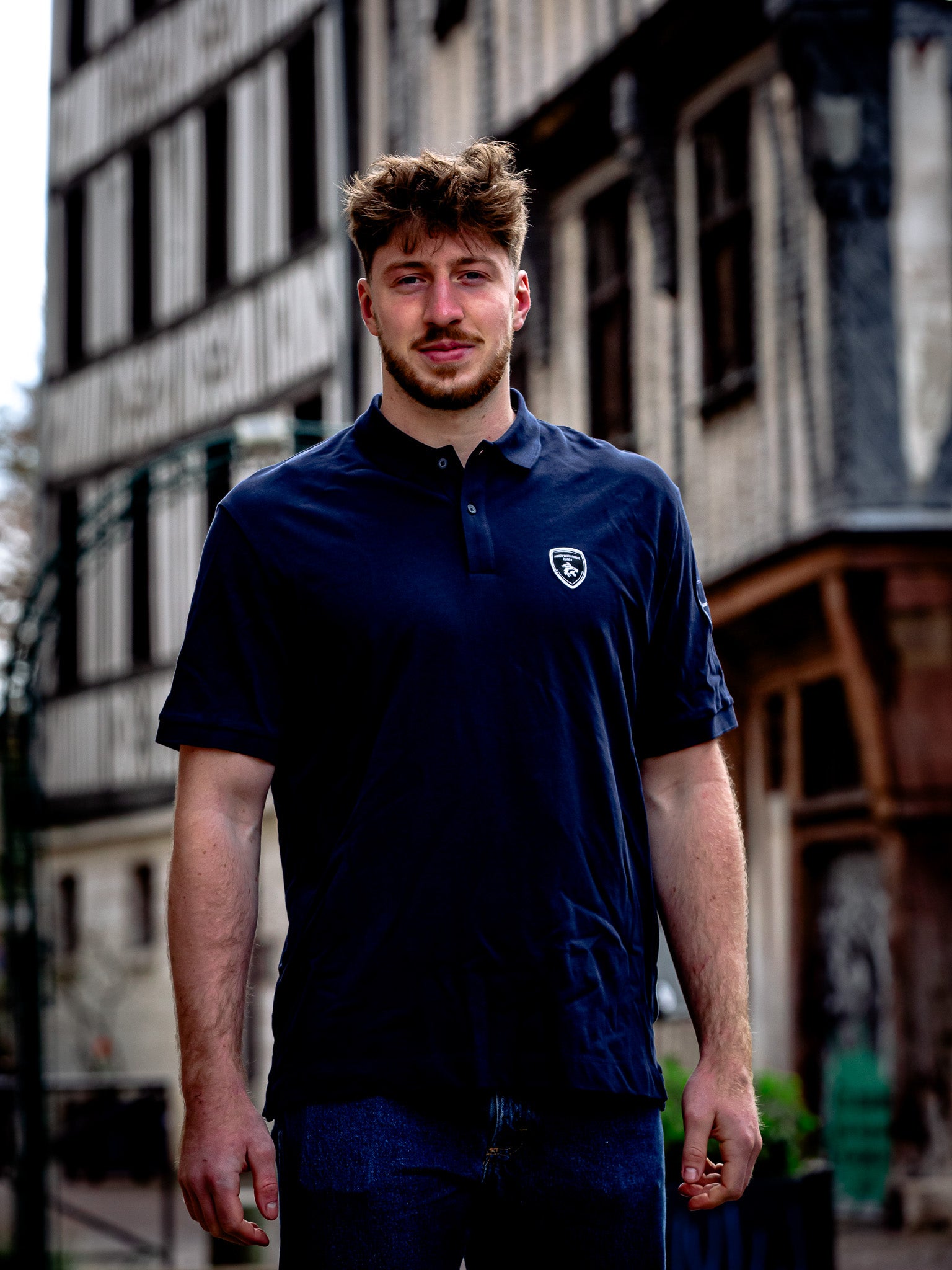 Polo Bleu manches courtes