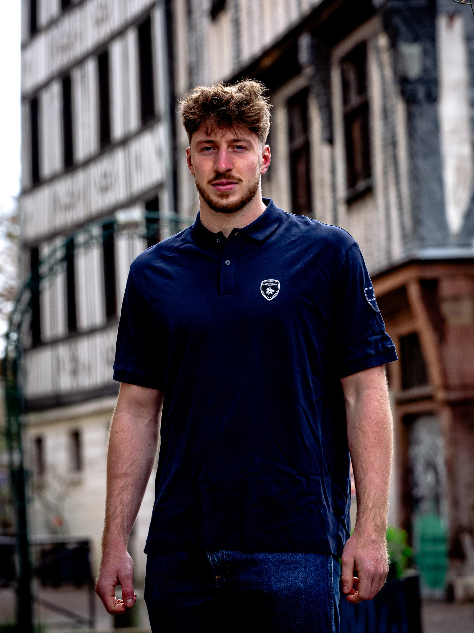 Polo Bleu manches courtes