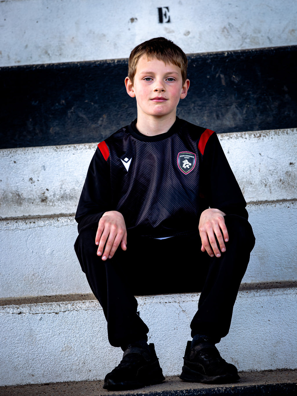 Maillot d'Entraînement Noir Rouen Normandie Rugby – Rodders JR - Rouen Normandie Rugby