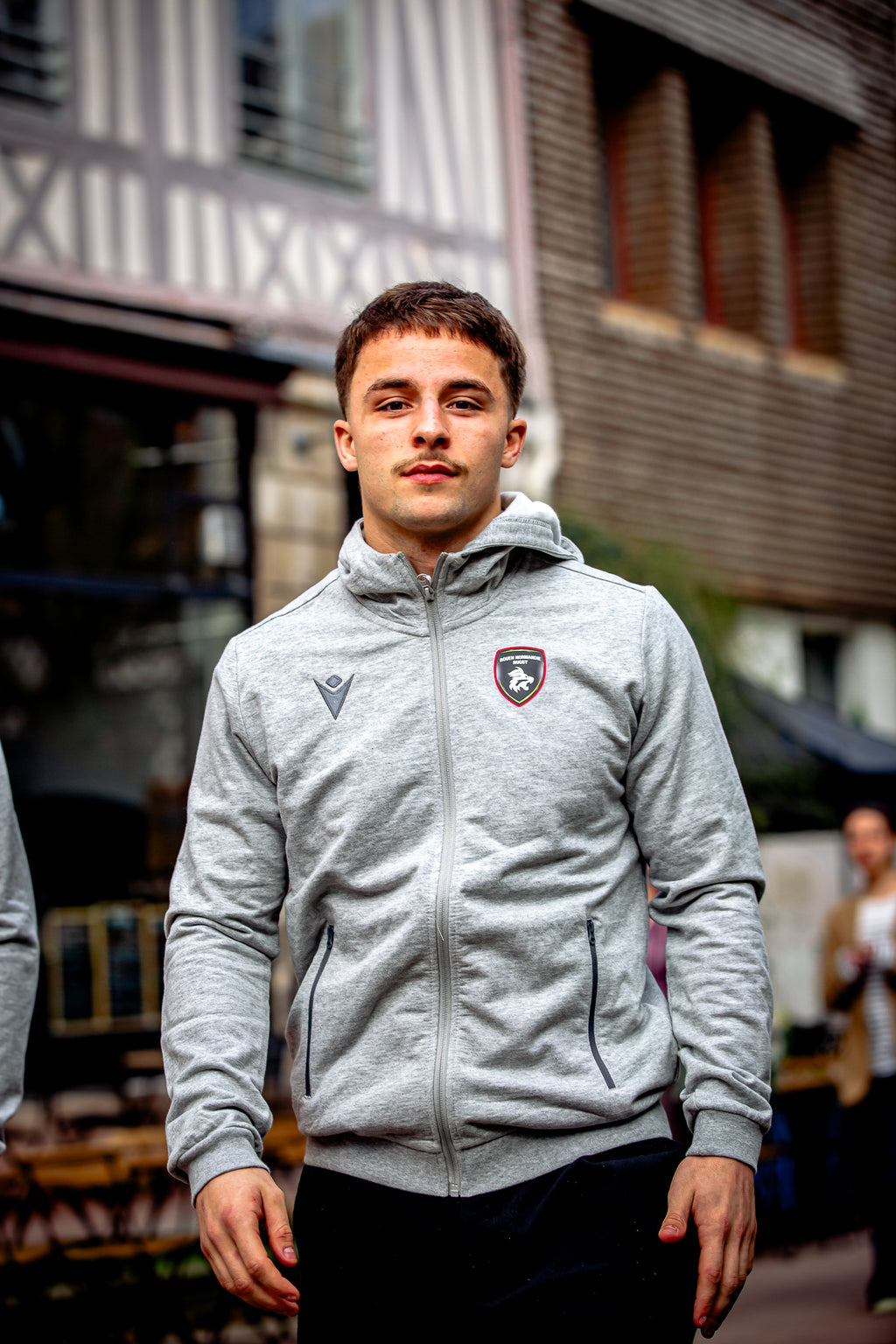 Veste Cello Grise Rouen Normandie Rugby - Rouen Normandie Rugby