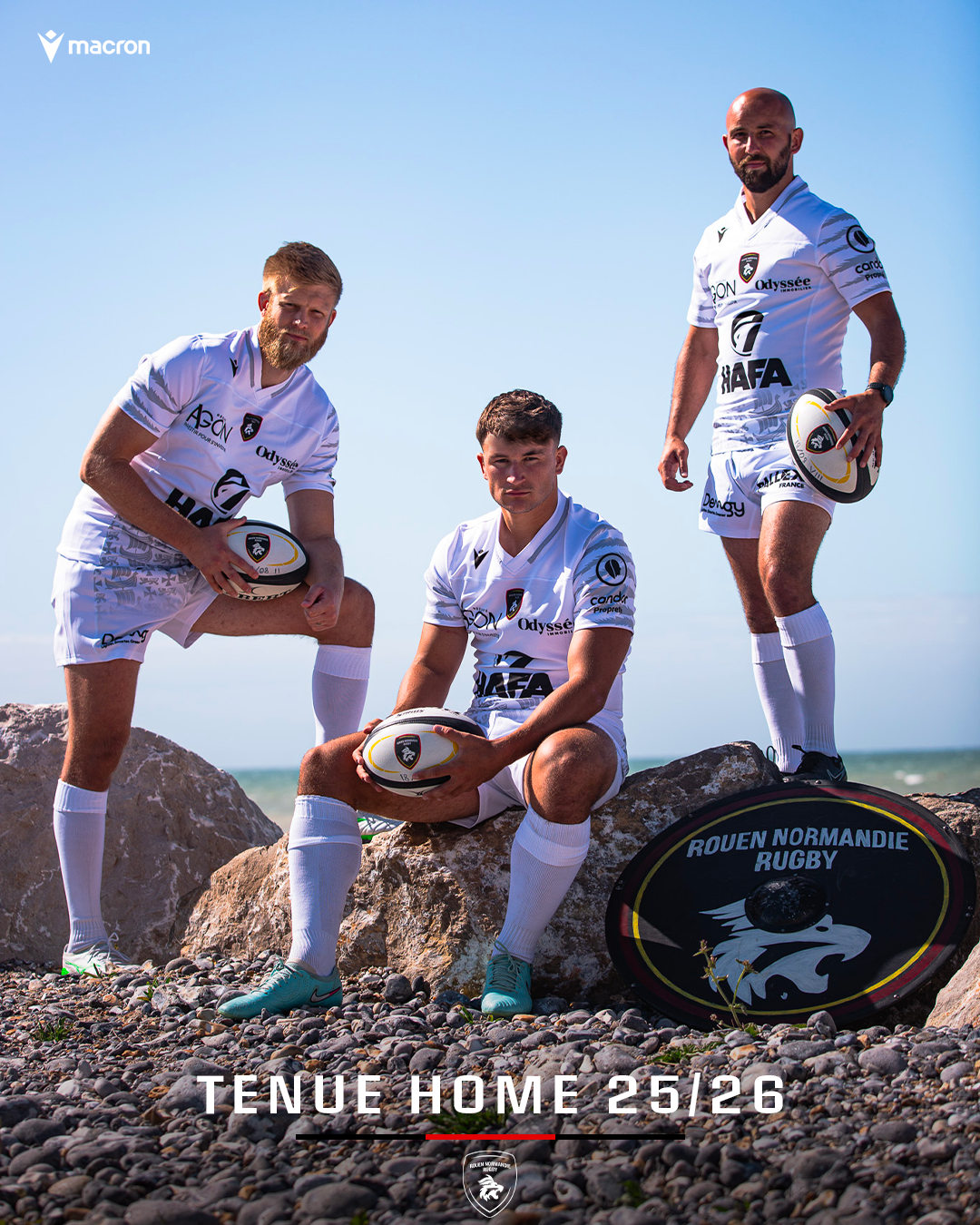 Maillot Domicile 25-26 Junior - Rouen Normandie Rugby